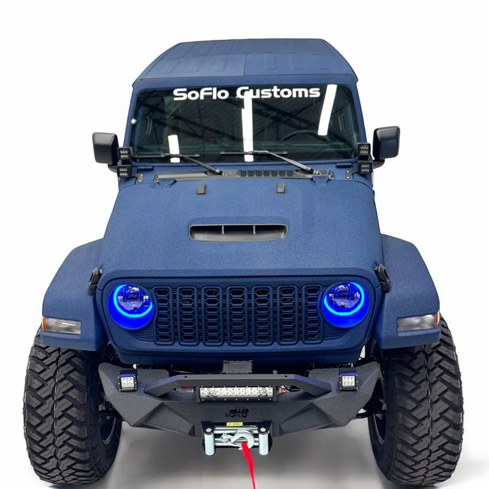 Jeep Wrangler Mojave Style Hood 2018-2026