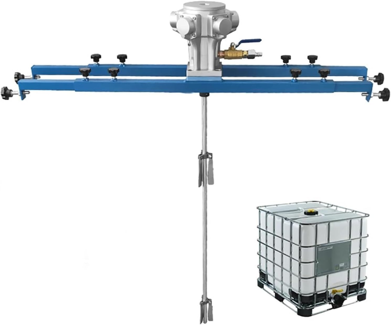 Air Agitators, 265 Gallon Pneumatic Paint Mixer with Support Hanger, Paint Stirring Machine Mix Tool, Special for Ton Barrels