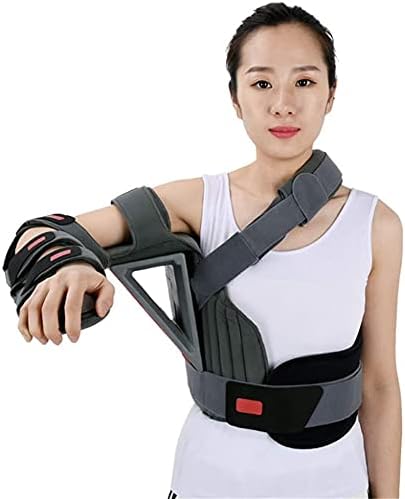 arm sling shoulder sling arm brace shoulder immobilizer Shoulder Abduction Shoulder Orthosis Sling Adjustable Shoulder Orthosis Immobilizer for Fractured Bones, Broken Shoulder, Elbow(Color