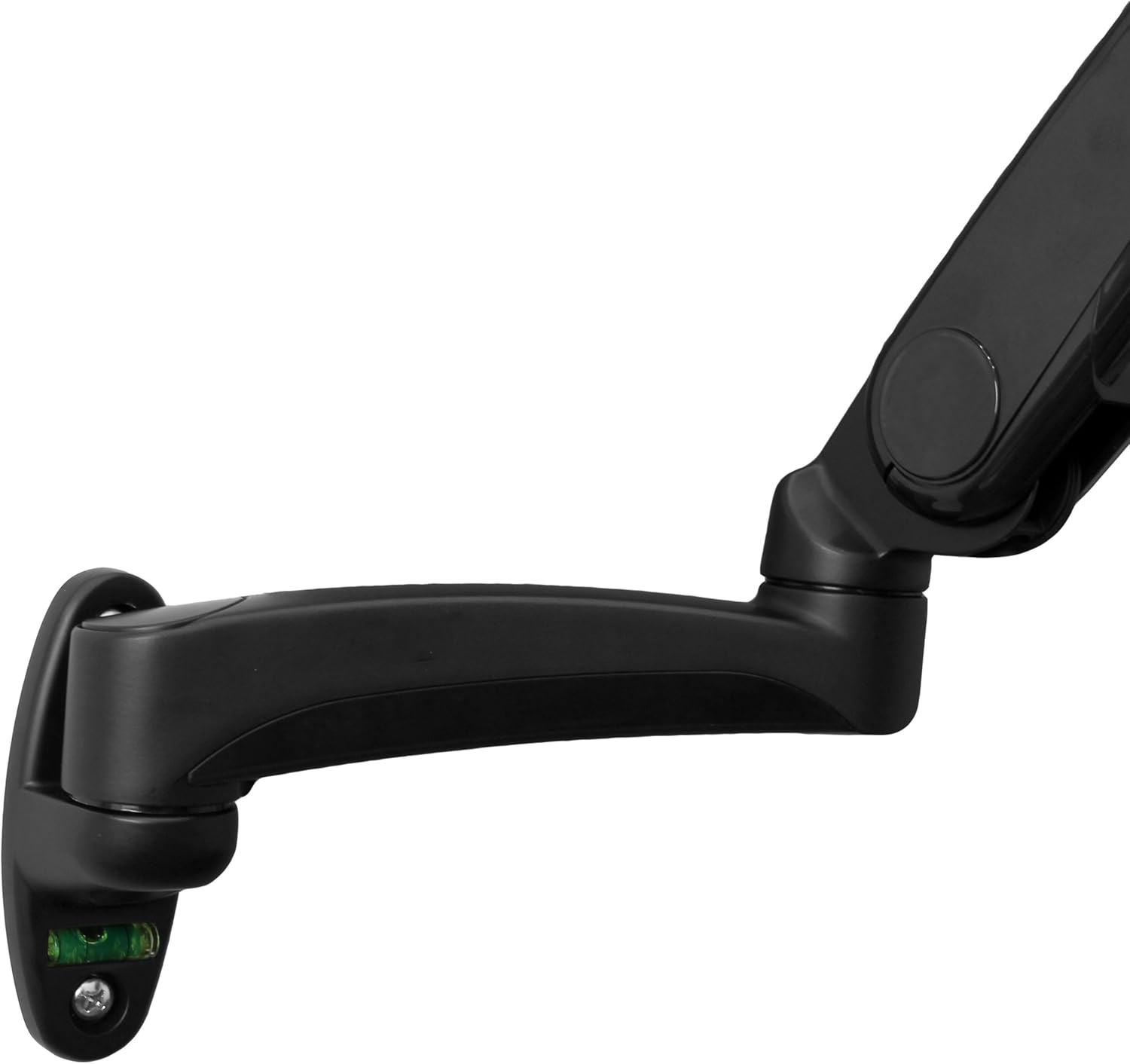 StarTech.com Wall Mount Monitor Arm - Full Motion Articulating - Adjustable - Supports Monitors 12” to 34” - VESA Monitor Wall Mount - Black (ARMPIVWALL)