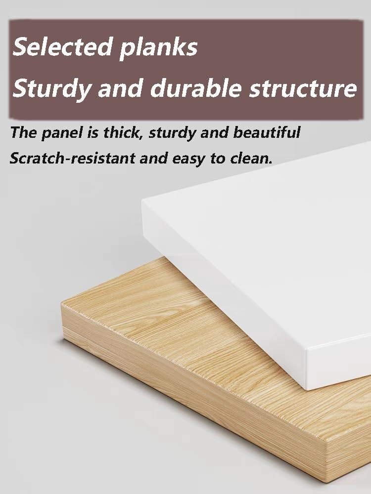 Mobile Over Bed King Queen Laptop Long Overbed Table Adjustable Height with Wheels Food Tray Desk Rolling Medical Table Overbed Bedside Table with Rolling Wheels