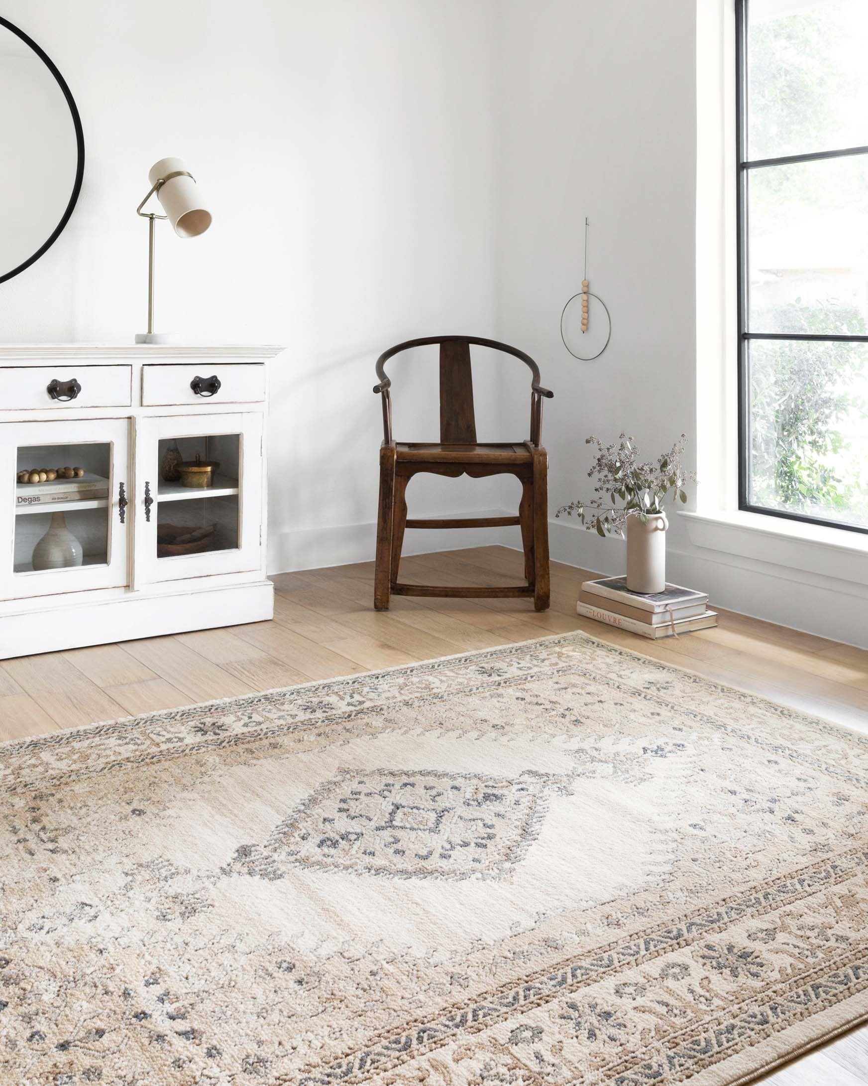 Loloi II Teagan Collection - - Power Loomed Rug in Oatmeal & Ivory (TEA-02)