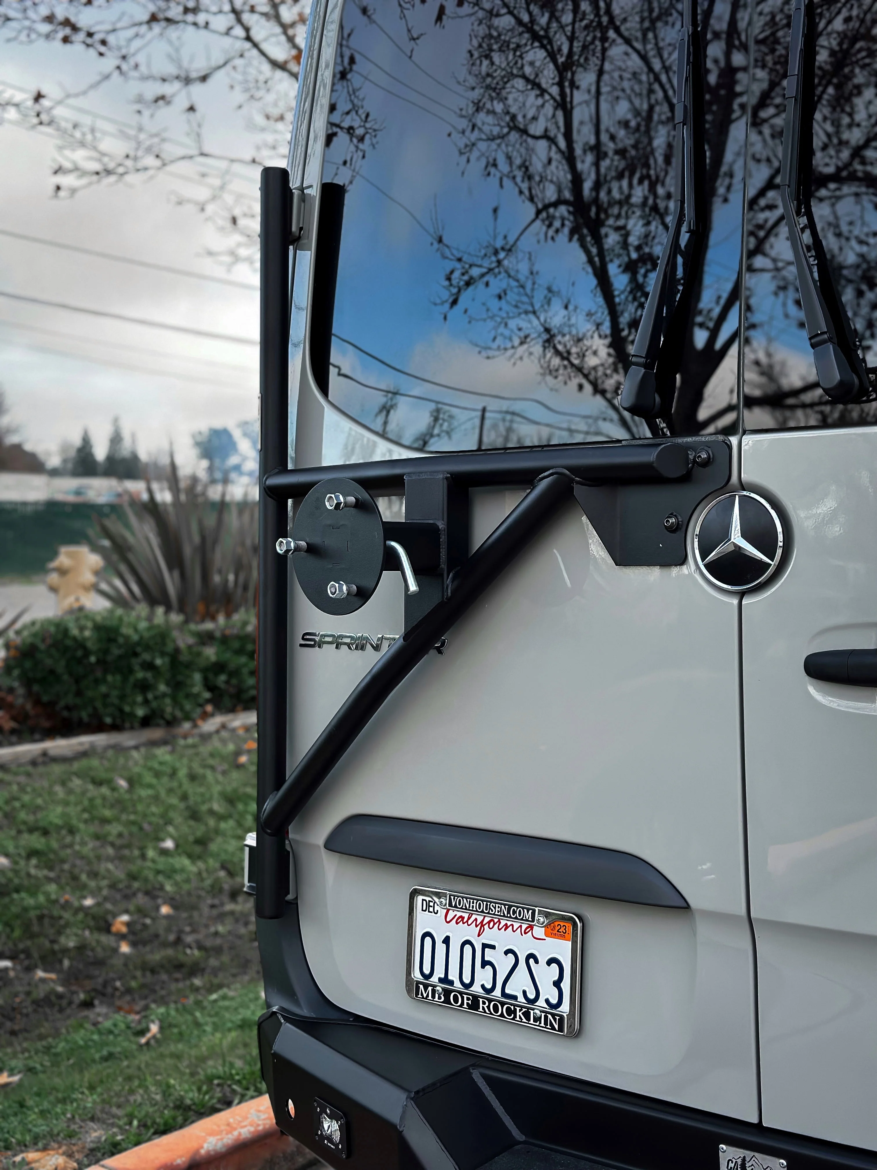 CAtuned Off-Road Tire Carrier | Mercedes Sprinter (2019+)
