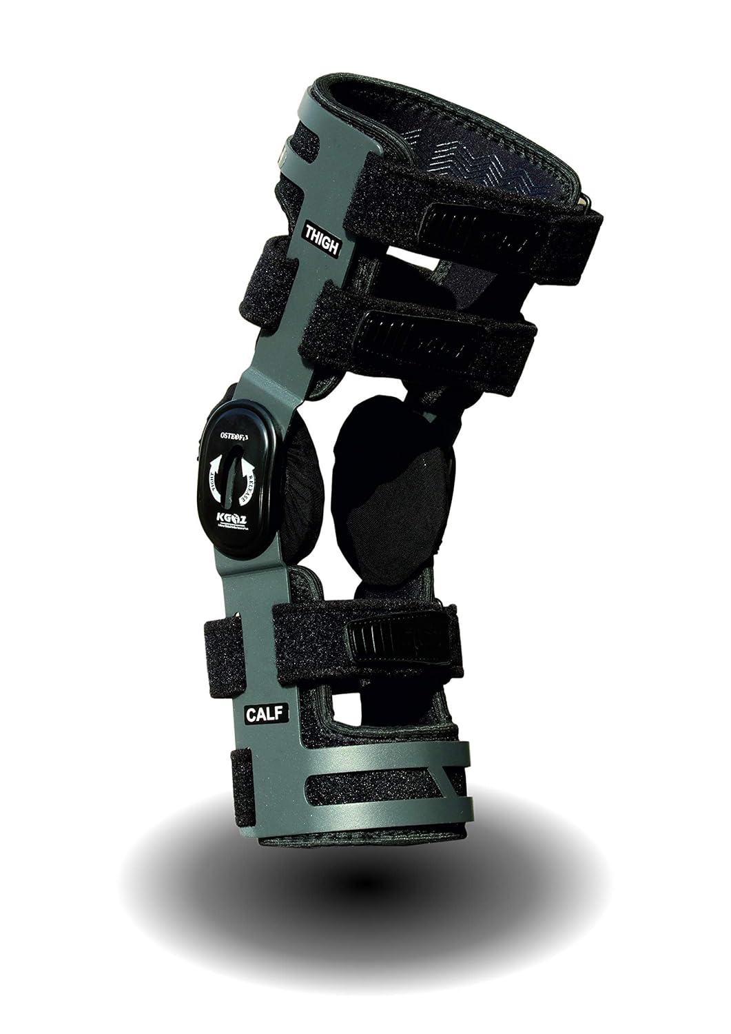 Osteofix Knee Brace – Knee Support Brace for Oa, Osteoarthritis, Unloading, Arthritis Pain, and Knee Support – Ideal for Men and Women - (Small, Grey)