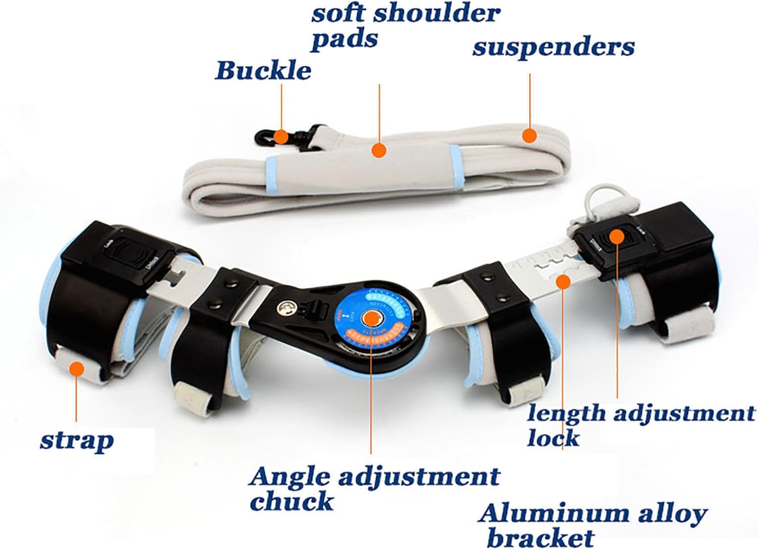 Hinged ROM Elbow Brace for Tendonitis and Tennis,Adjustable Post OP Elbow Brace with Shoulder Sling Stabilizer Splint,Arm Injury Recovery,Elbow Pain Relief,Men and Women