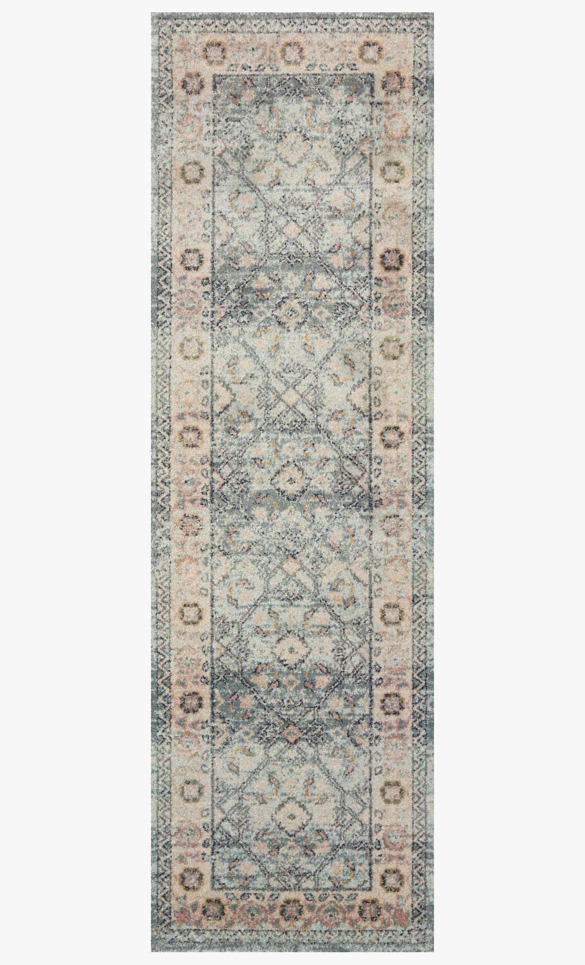 Loloi II Jocelyn Collection - Transitional Power Loomed Rug in Sky (JOC-04)