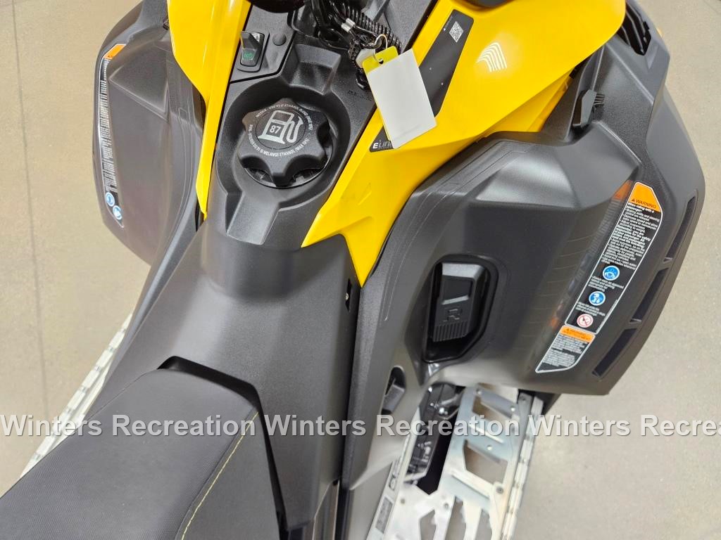 2024 Ski-Doo Renegade Sport 600 Ace Snowmobile, Black & Yellow