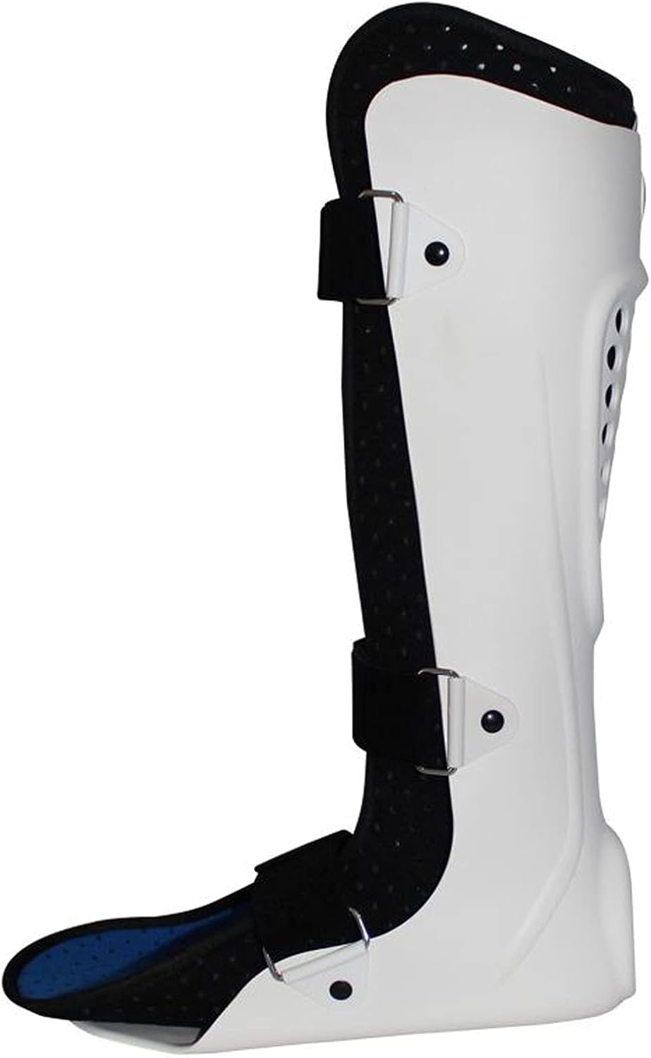 Orthosis Walking Boot Ankle Brace Support Foot Comfortable and Breathable Non-Slip Leg for Fracture Rehabilitation Nursing Care Fixed Pain Relief White (White)