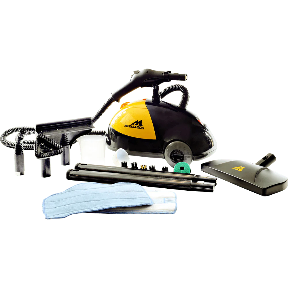McCulloch Heavy-Duty Canister Steam Cleaner