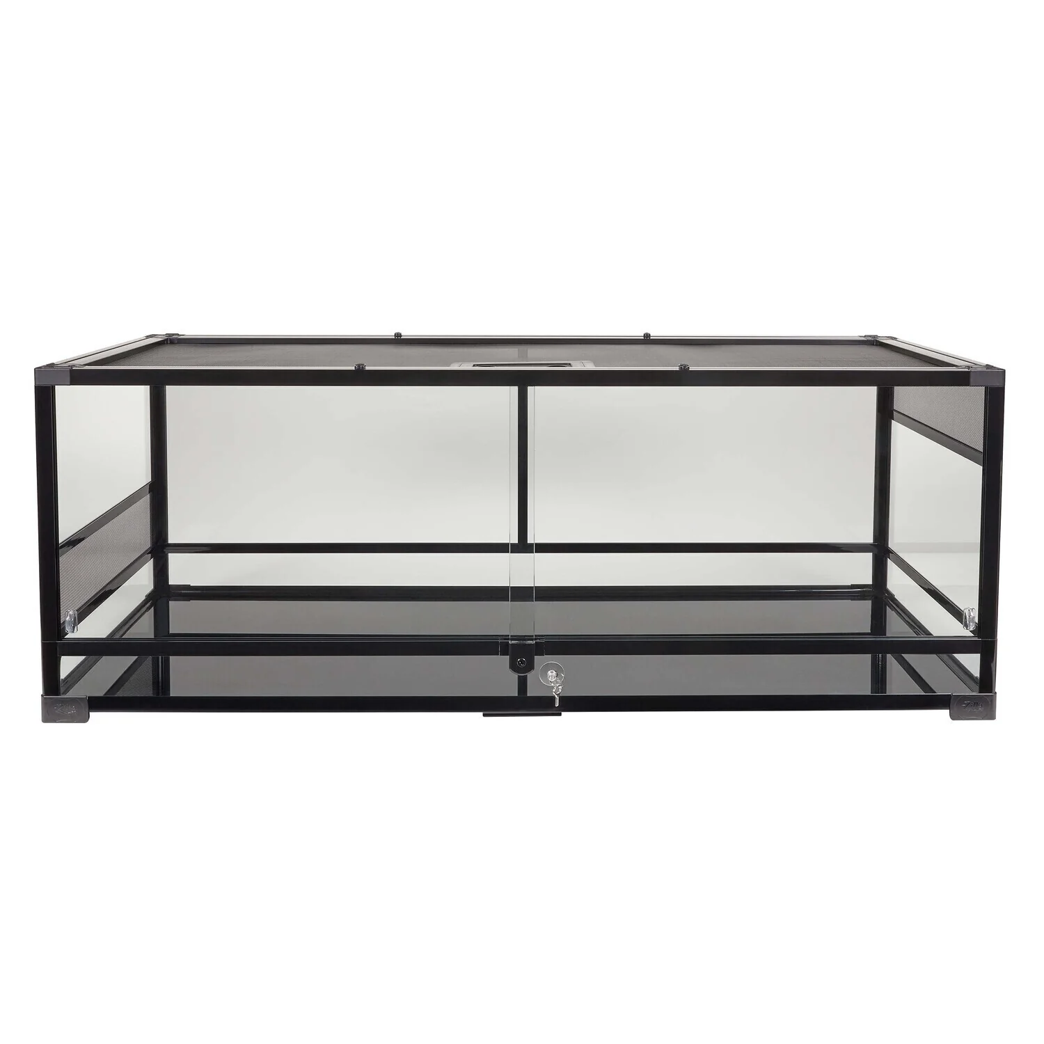 Zilla QuickBuild Terrarium, Sleek Glass Reptile Habitat 48x18x18