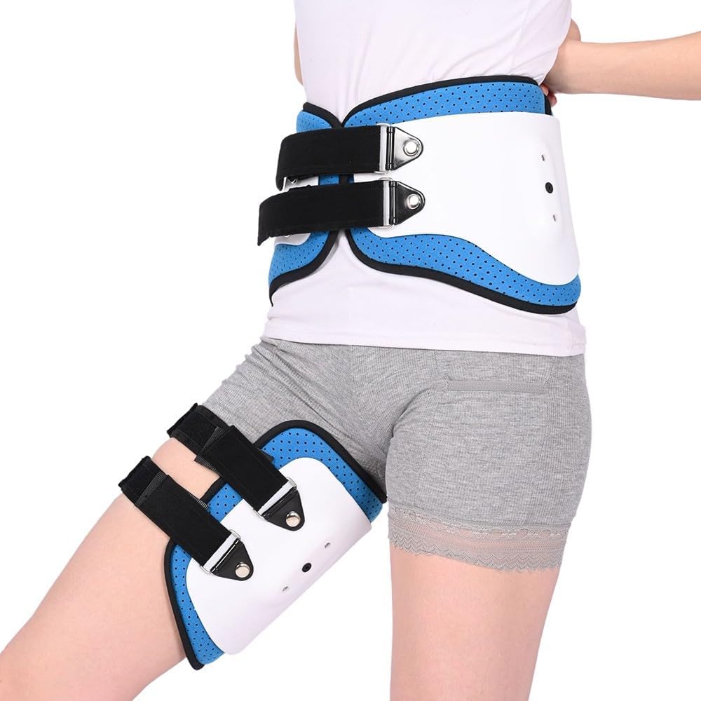 Groin Support & Hip Brace Compression Wrap,Sciatica Pain Relief for Men and Women Adjustable Thigh Leg Hamstring Support for Hip Joint Injury Arthritis and Recovery(Right)