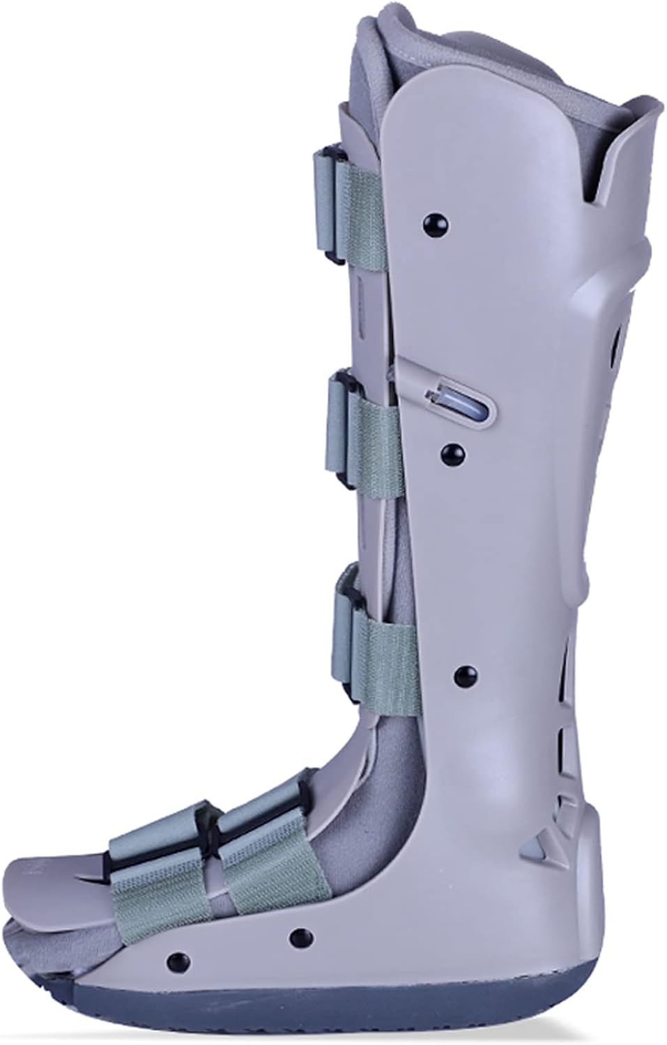 Fracture Orthosis Boots Ankle Brace Breathable Non-Slip Silicone Material High Gang Orthosis Strap Plantar Splint for Foot Injuries Sprained Ankle,Right feet (Left Feet)