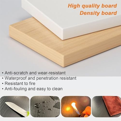 Rolling Over Bed Table, Adjustable Over Bed Desk with Wheels - Height & Width Adjustable Laptop Workstation, Mobile Food Tray & Medical Table for Home & Office Use