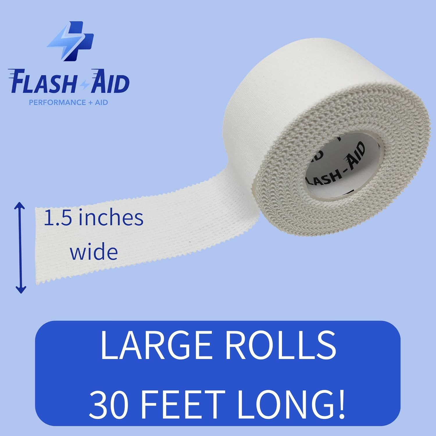 Athletic Tape - Bulk Pack of 192 Rolls (1.5