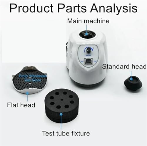 VOR-tex Magnetic Stirrer Mixer XW-18DL | Adjustable Speed Oscillator Mixing Instrument for Lab Use | High Precision Inching Control for Efficient Mixing