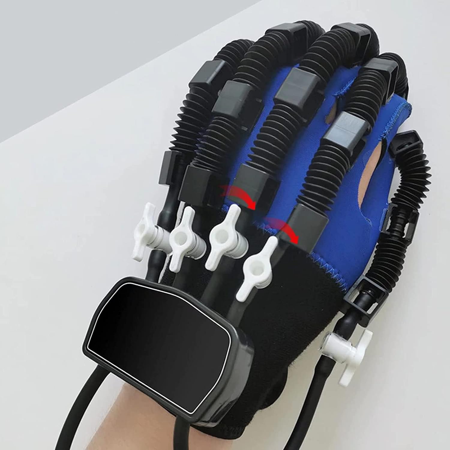 Finger Training Stroke Hand Splint Rehabilitation Robot Gloves Finger Straightening Brace Guard Protector for Patients with Hand Dysfunction