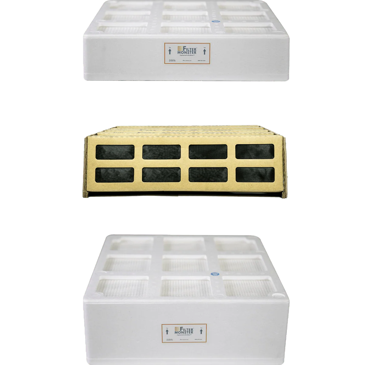 Filter Monster HP3PK Replacement Filter Bundle (Comparable to IQAir™ HealthPro™ Series Filters)