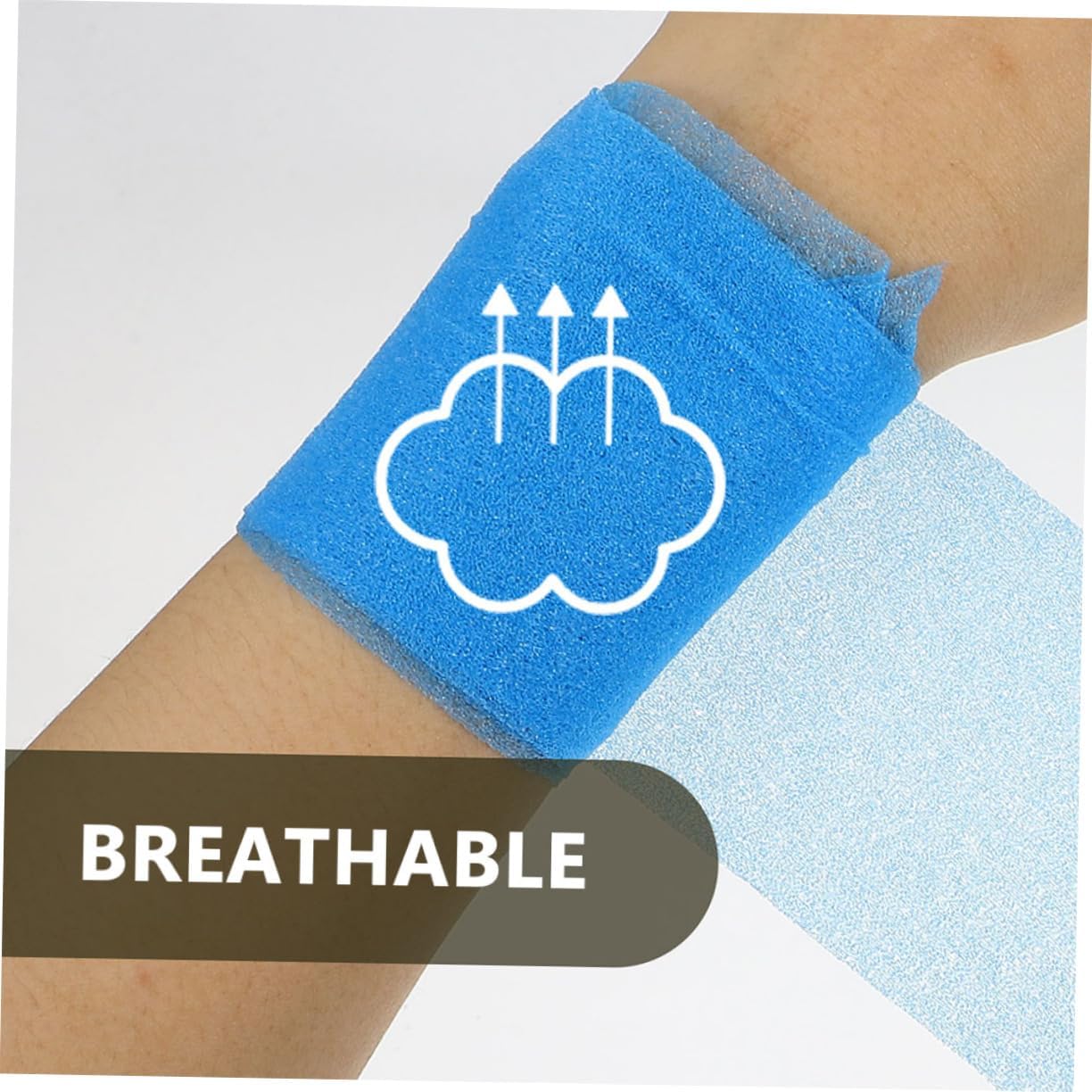 BESPORTBLE Sponge Sports Tapes Athletic Tape Sports Tape Cuttable Sports Tape Sponge Blue