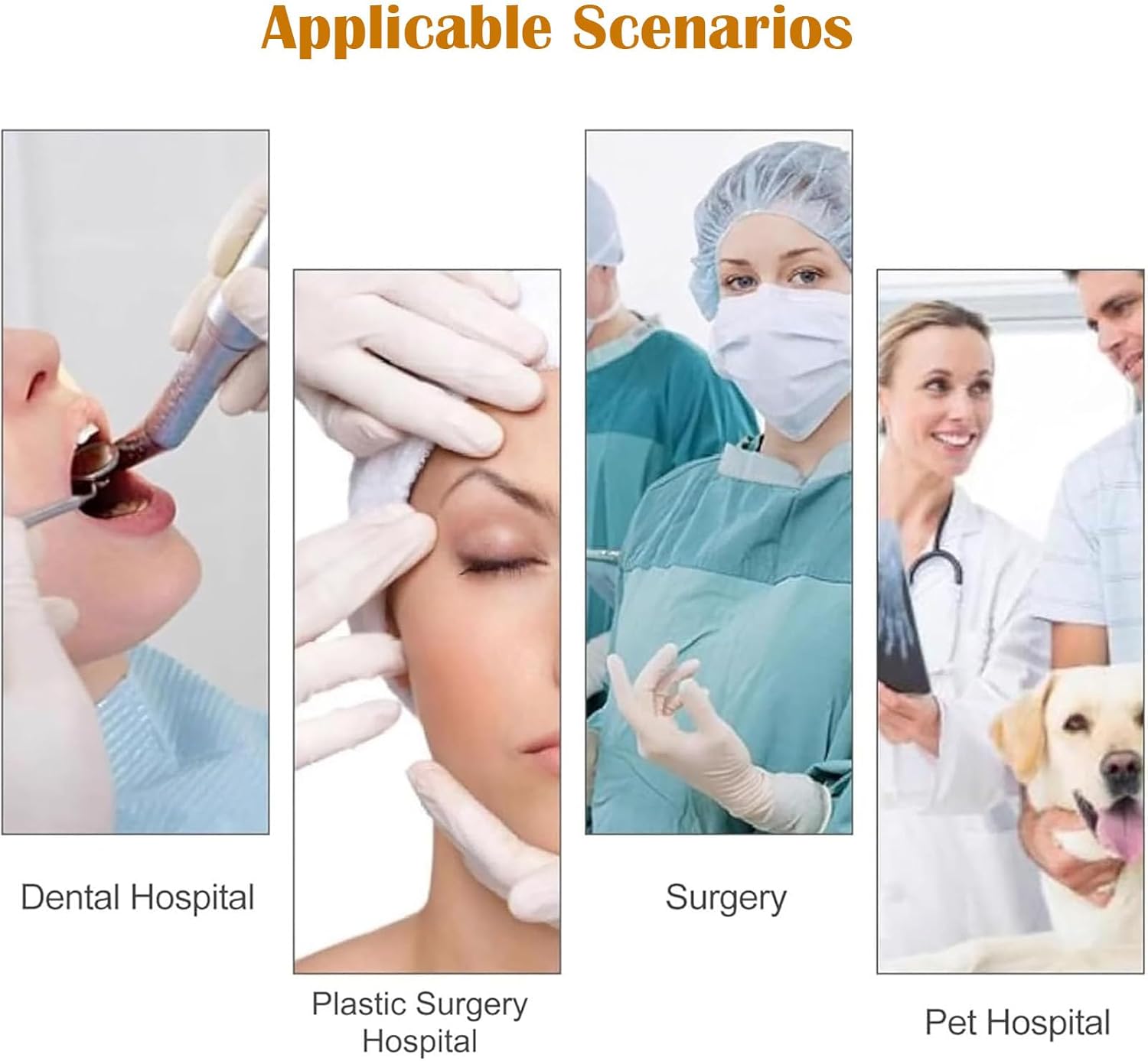 Wall-Mounted Dental Light, Adjustable LED Surgical Examination Lamp, LED Surgical Shadowless Light, Surgery, Dressing Changes