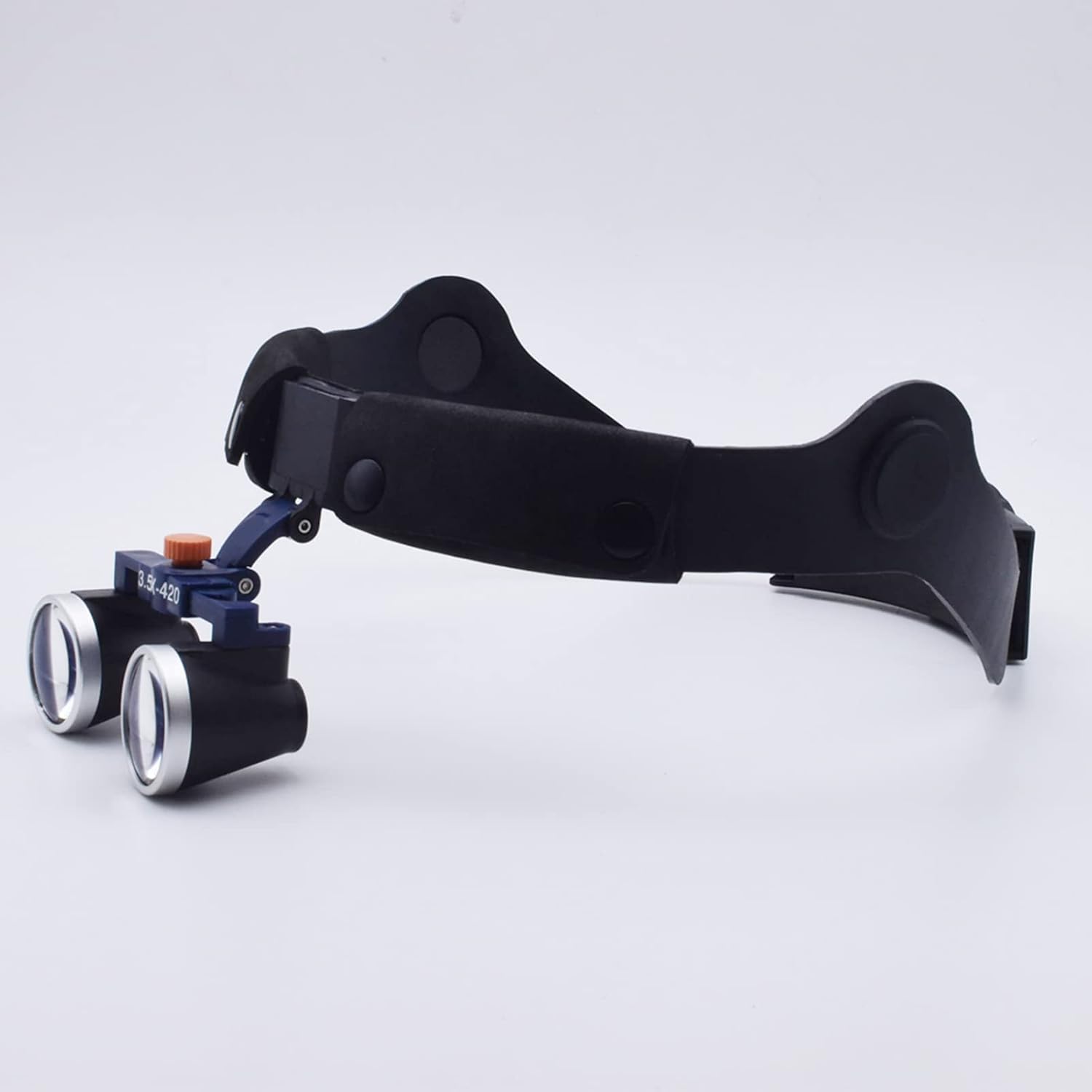 Dental Loupes Dentist Medical Binocular Magnification Headband，Distance : 500mm-2.5X