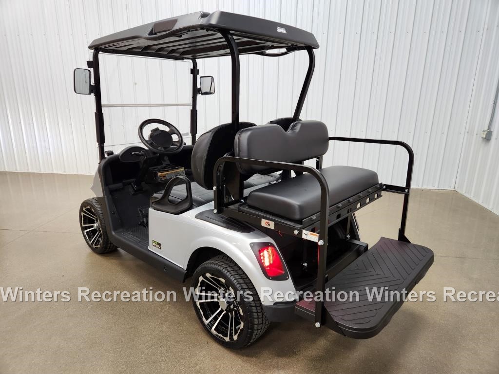 2020 E-Z-GO RXV Lithium Ion STREET READY Golf Cart, Silver