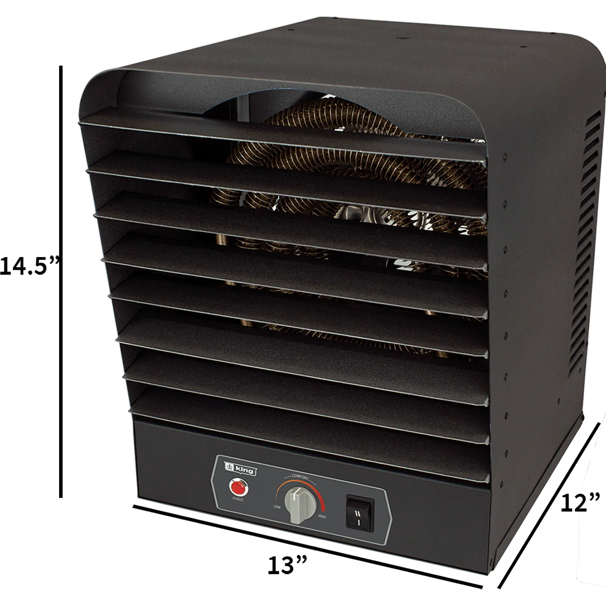 King Electric 240V Compact Garage Heater