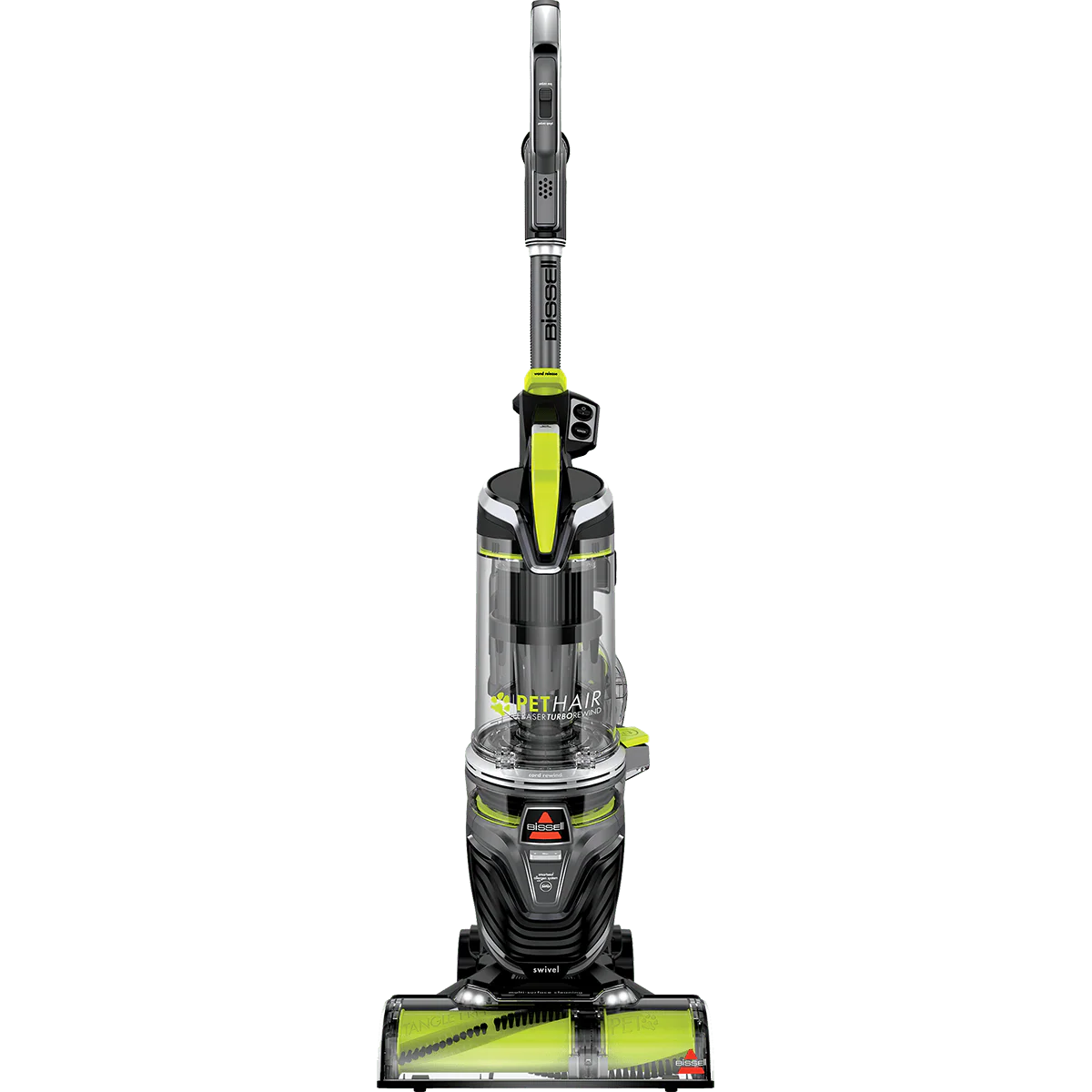 Bissell Pet Hair Eraser Turbo Rewind Upright Vacuum
