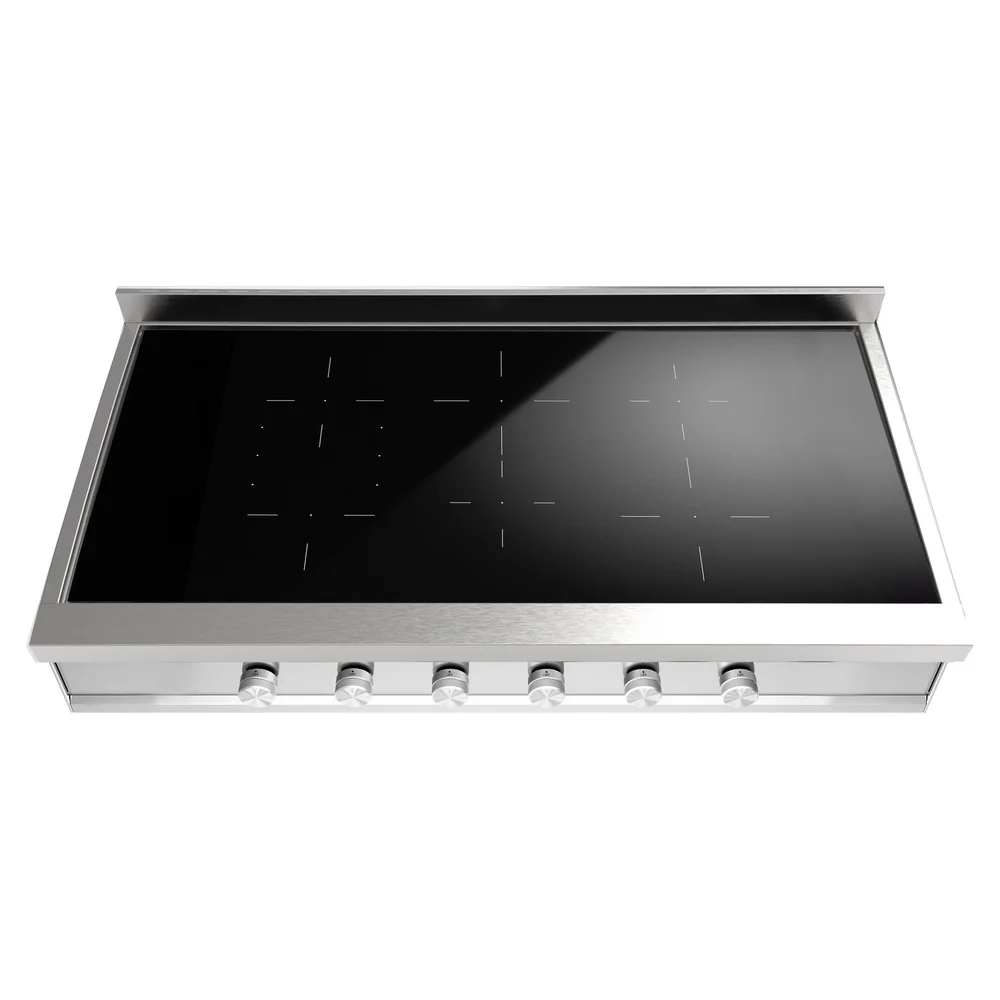 ILVE Professional Plus II 48-Inch Built-In Induction Rangetop in Stainless Steel (UHCPI486SS)