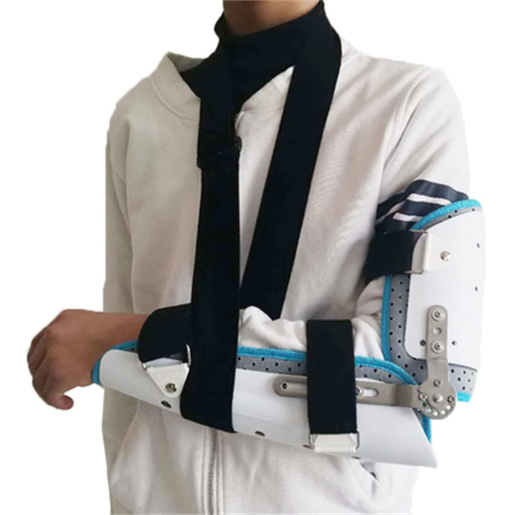 ZAJ Adjustable Elbow Joint Sling ， Arm Elbow Fixation Support Upper Limb Fracture Humerus Brace