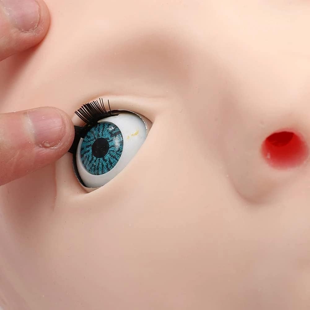 Teaching Model Tools Basic N ls Geriatric Training Manikin with Simulation Visceral & Replaceable Wound Modules & Storage Bag for Students Education Medical Tra