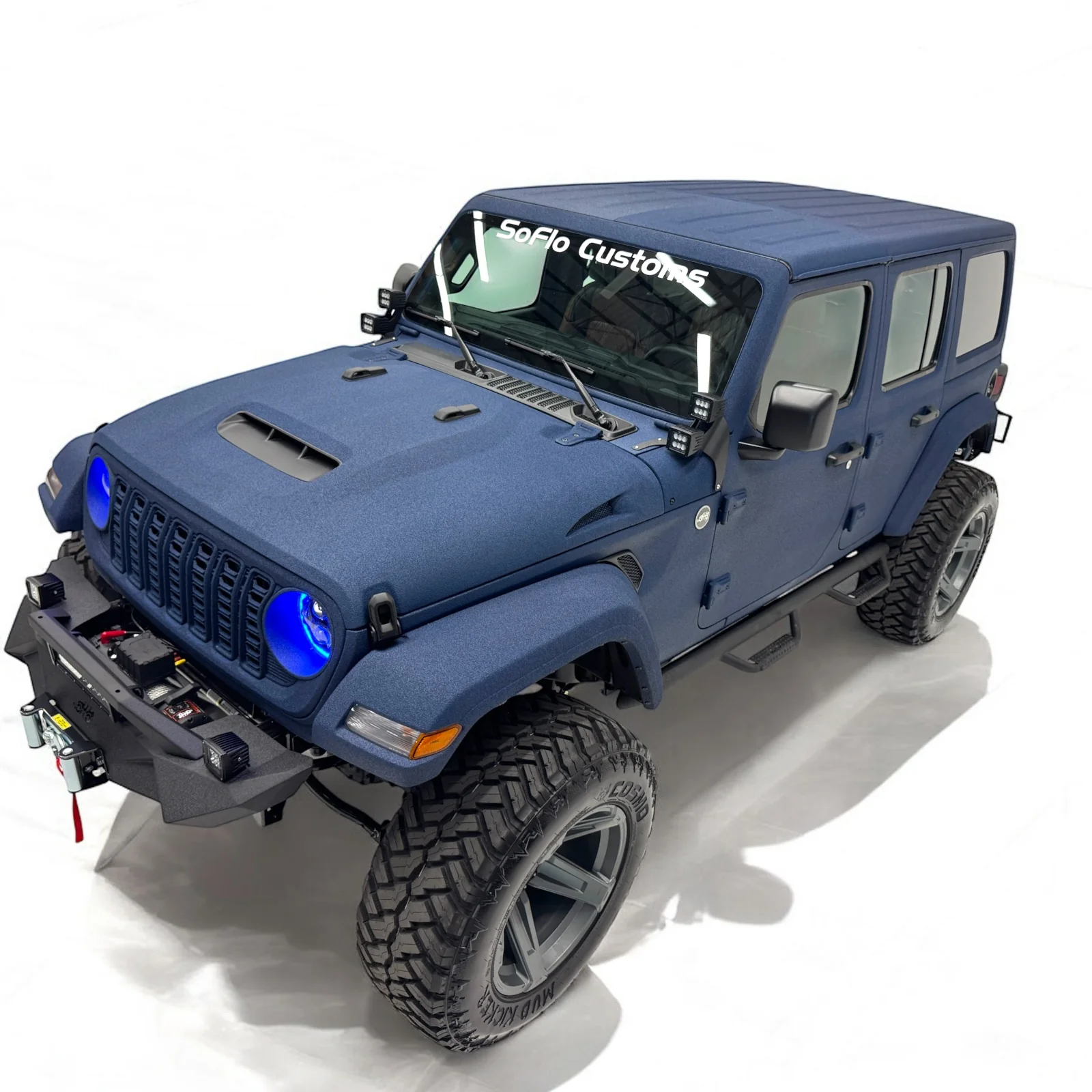 Jeep Wrangler Mojave Style Hood 2018-2026
