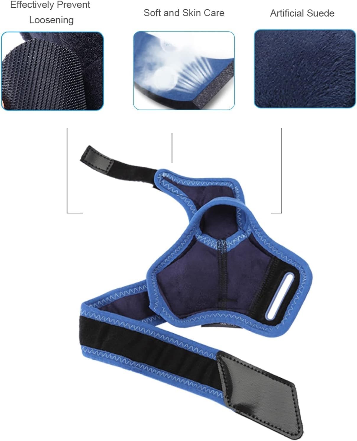 Thumb Bracers Joint Thumb Spica Splint Widened Strap Design Adjustable Elastic with Octopus Type Toughness Support Plate for Sprained,Tendonitis,Carpal Tunnel Hand Joint Pain Relief ( Color : Large )