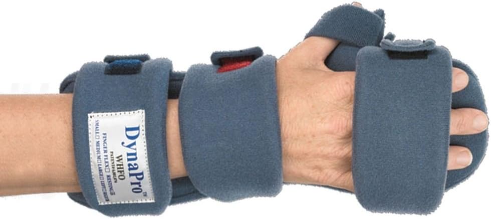 DynaPro Orthotics - Finger Flex Splints, Right, Adult Small, Total Length up to 6