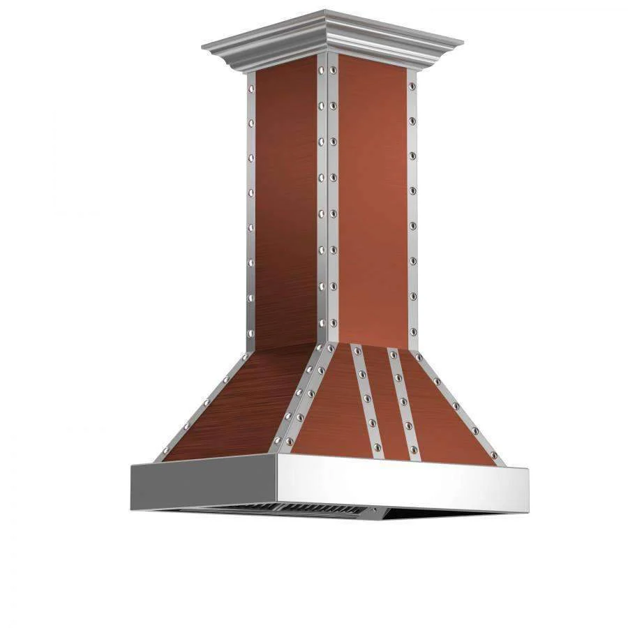 ZLINE 30-Inch Copper Finish Island Range Hood (655i-CSSSS-30)