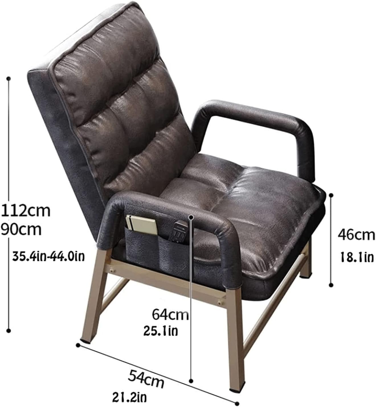 Ergonomic Executive Office Chair with Thickened Sponge Seat Cushion Armrests and Lumbar Support for Home Office Computer Desk Use Comfortable High Back Desk Chair for W(Beige (Cloth)