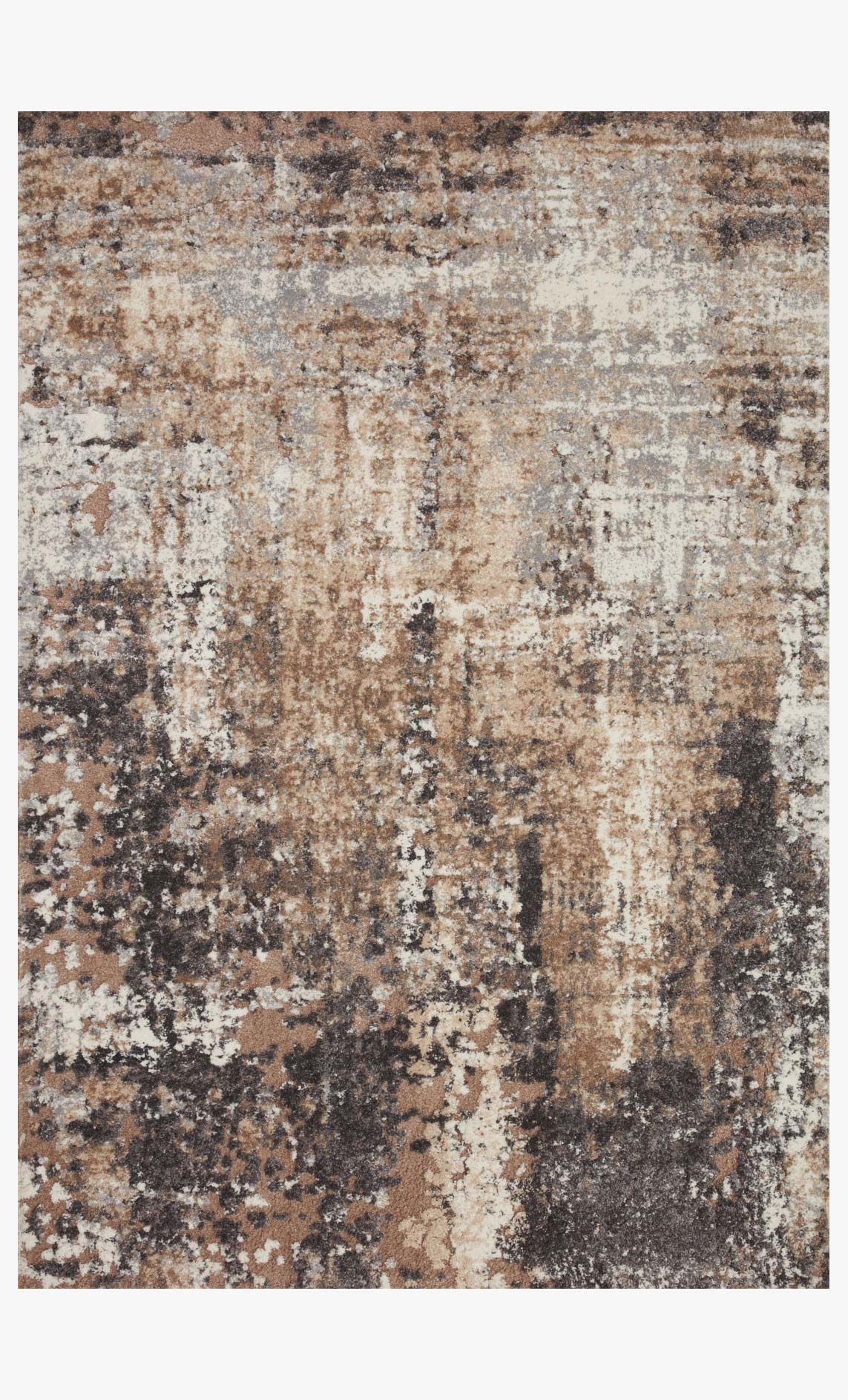 Loloi Theory Collection - Transitional Power Loomed Rug in Taupe & Grey (THY-04)