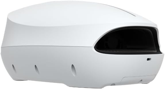 Nobol Cordless Hand Massager UltraPod AirTouch with Heat, Compression, Roller Kneading, and Fan Cooling for Arthritis, Carpal Tunnel, and Finger Numbness Relief (White)