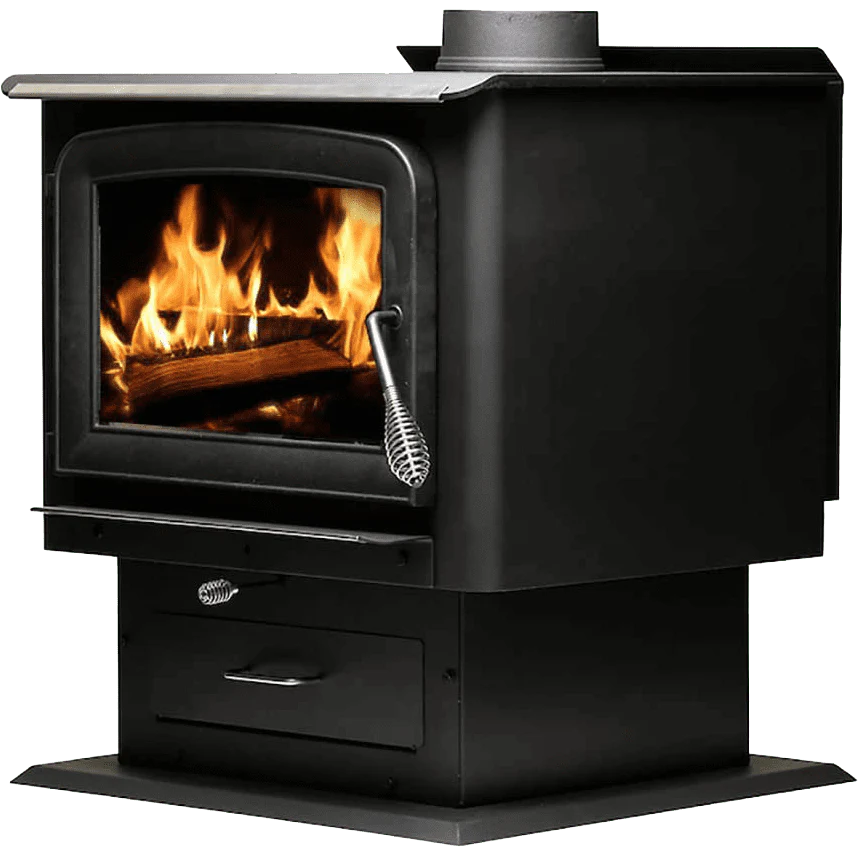 Ashley Hearth 2,500 Sq. Ft. Pedestal Wood Stove