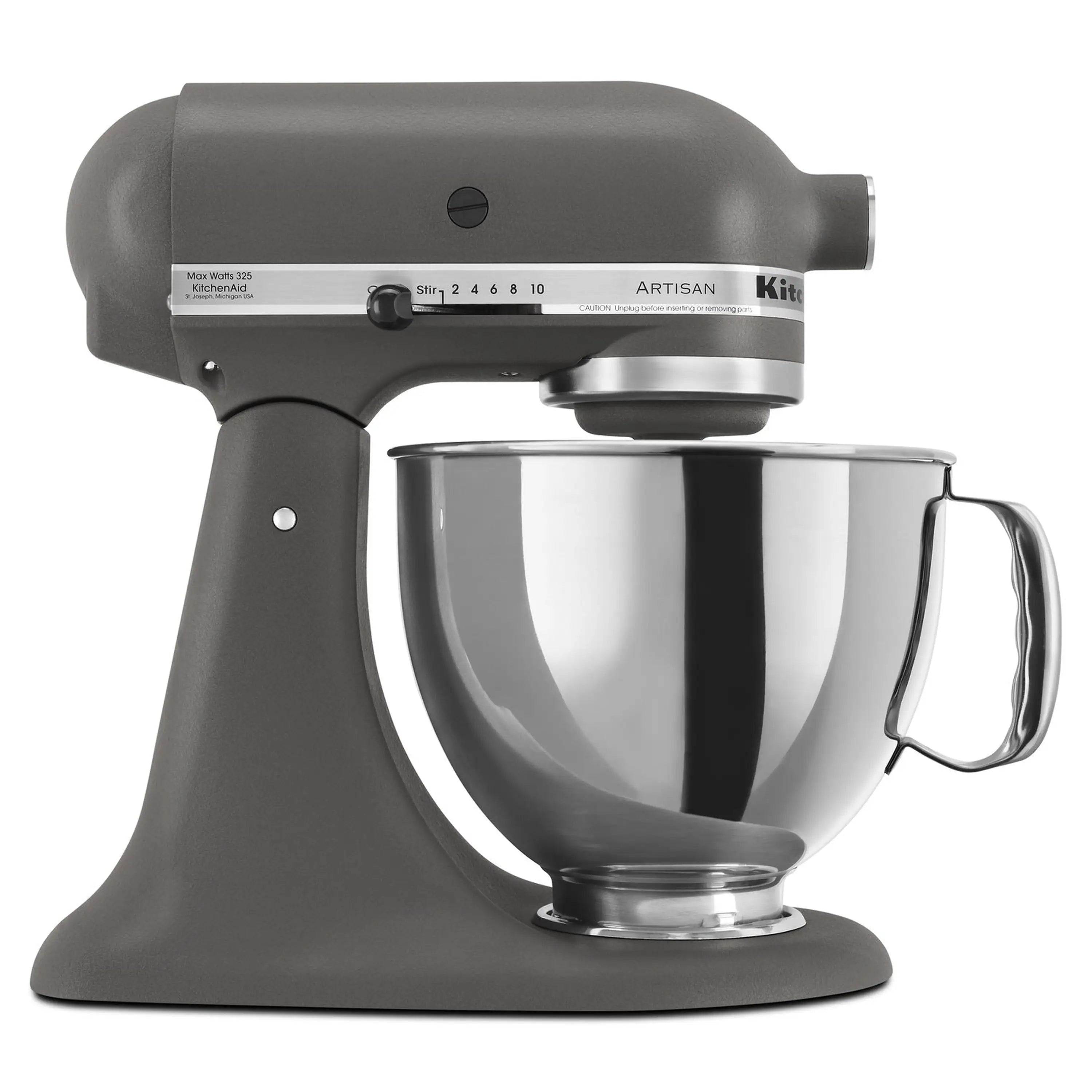 KitchenAid Artisan 5 Quart Tilt-Head Stand Mixer in Gray, Imperial (KSM150PSGR)