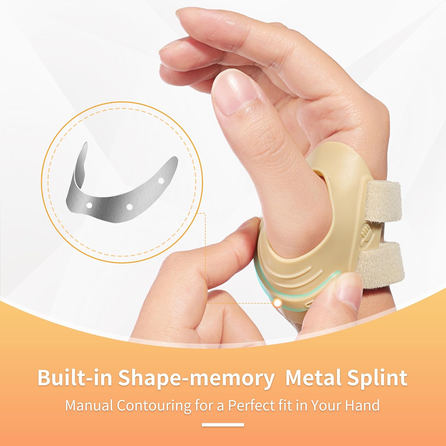 AKSO MEDICOS CMC Thumb Brace Bundle With AFO Foot Drop Brace, Adjustable