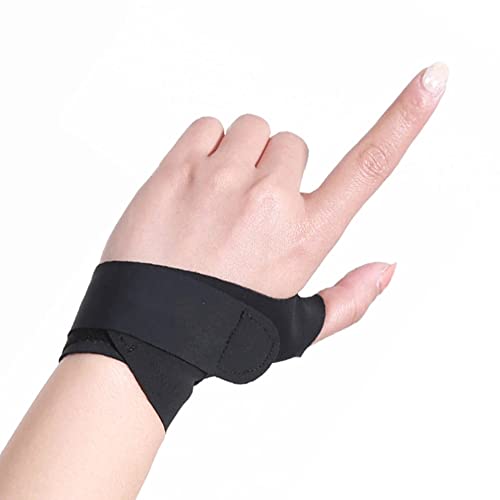 1PCS Adjustable Wrist Splint Brace Thumb Support Stabilizer Finger Protector Injury Aid Tool Care Bace Support(Right Hand,L)