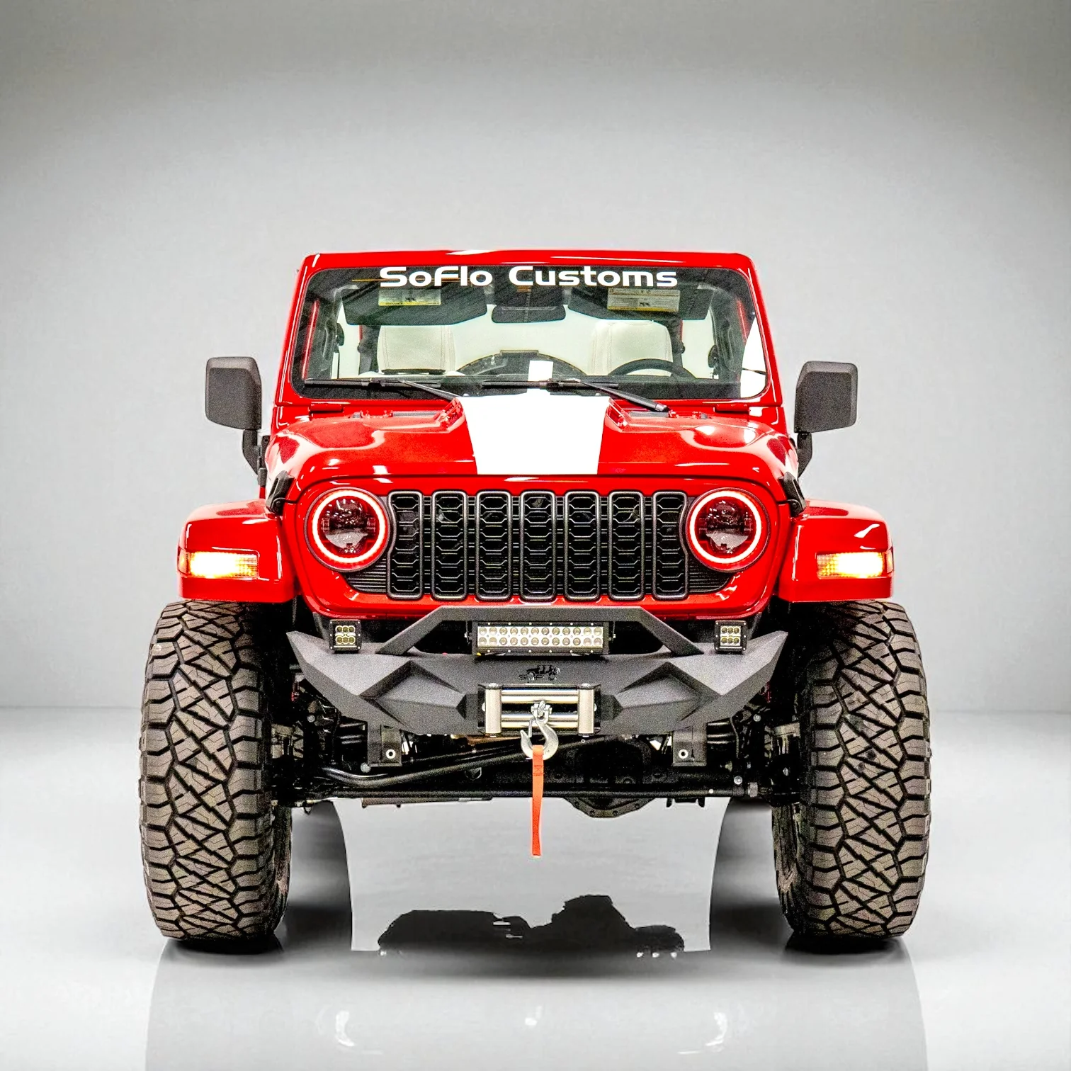 Jeep Wrangler Front Bumper Stubby 2018-2026