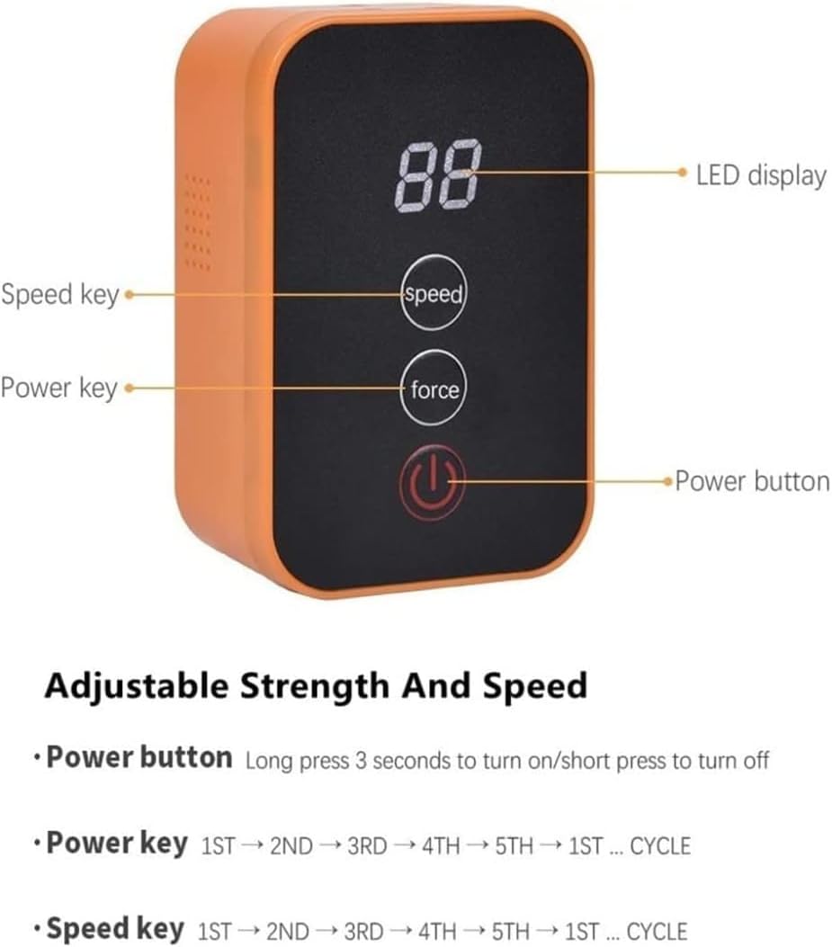 Rehabilitation Robot Gloves for Stroke Patient, Hand Stroke Recovery Equipment with Portable Belt, USB Chargeable Fingers Strength Training Device for Hemiplegia