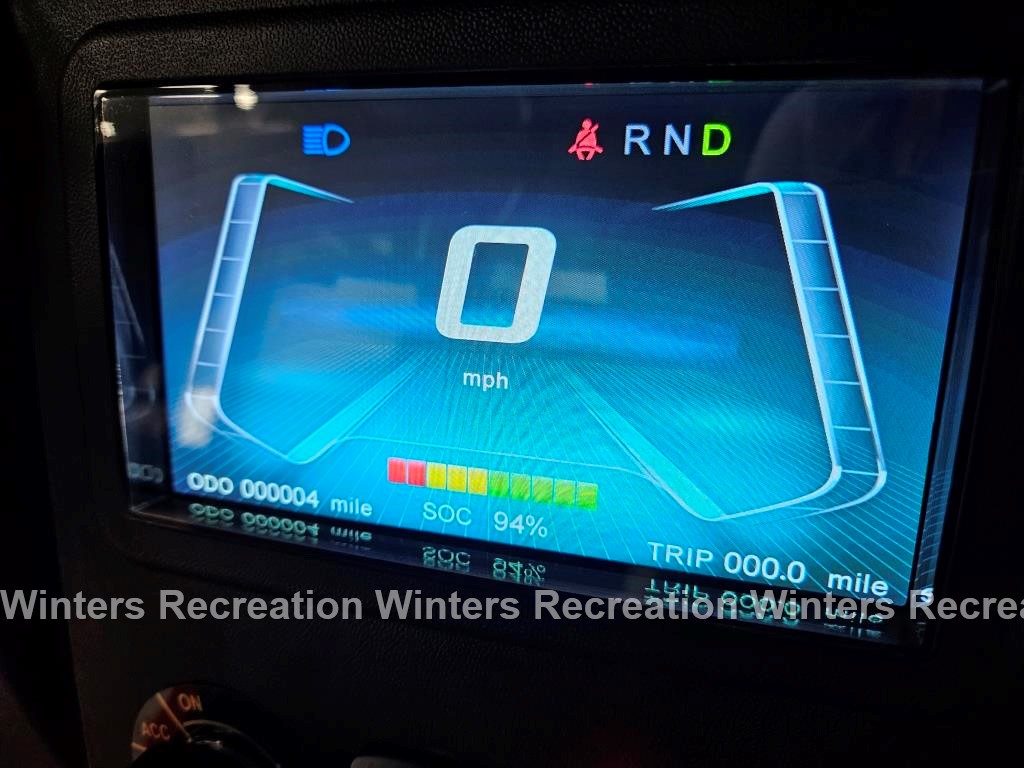 CUSTOM 2025 Denago Nomad XL Lithium Ion Golf Cart, Lava