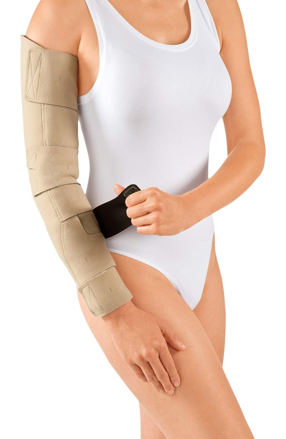 circaid juxtafit Essentials arm, Left, x-Short (38 cm), Size 3