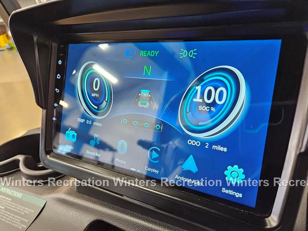 2025 Evolution D5 Ranger Plus Lithium Ion Golf Cart, Portimao Blue