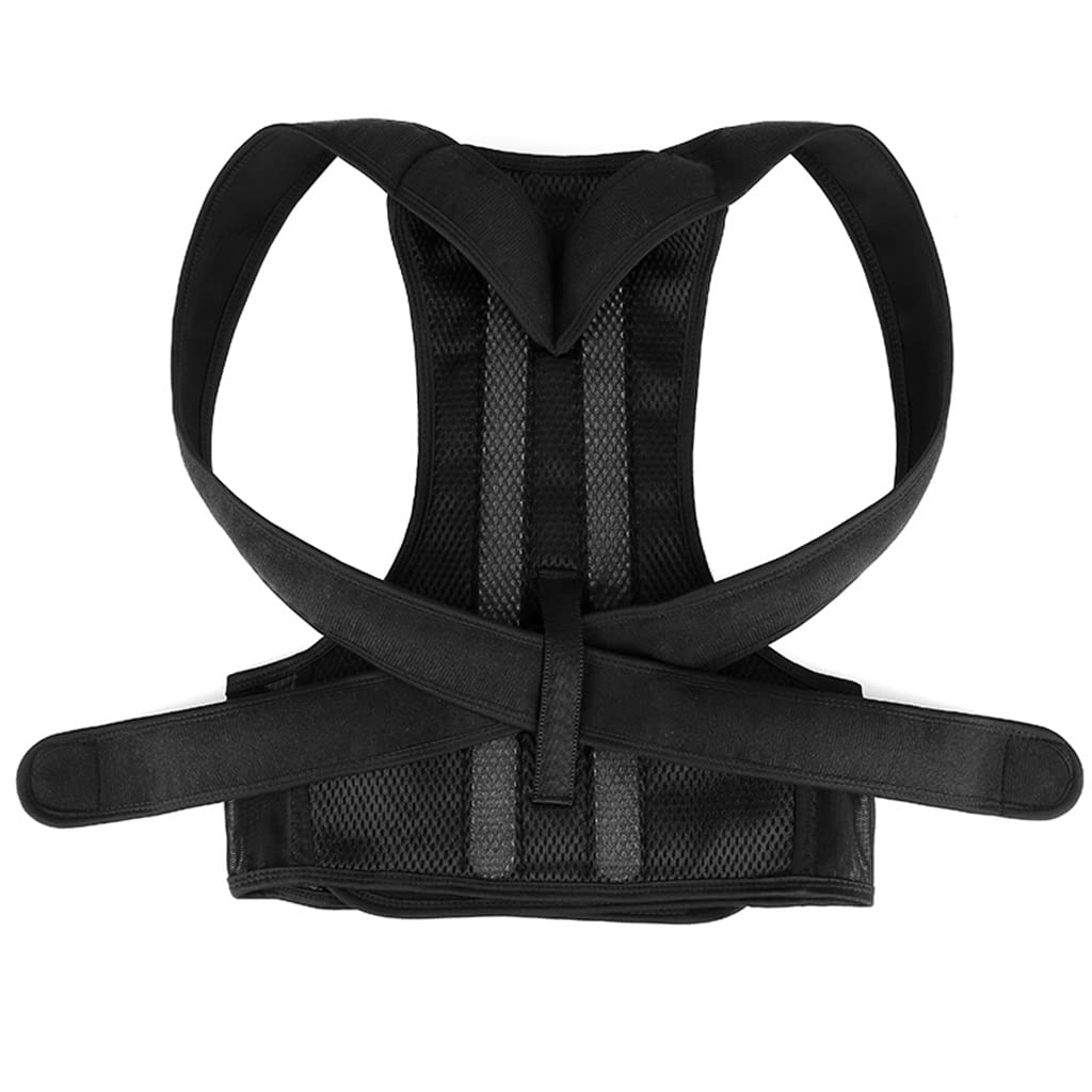 Adjustable Adult Corset Posture Correction Belt Back Posture Corrector Shoulder Lumbar Brace Spine Support Belt(XXL code)