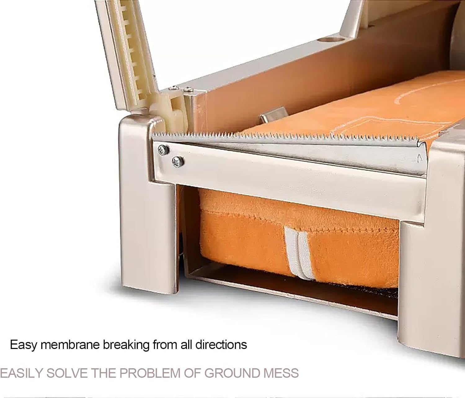 Automatic Foot Pedal Shoe Cover Dispenser with 3 Rolls Film - Portable Dispenser Disposable Shoe Film Machine