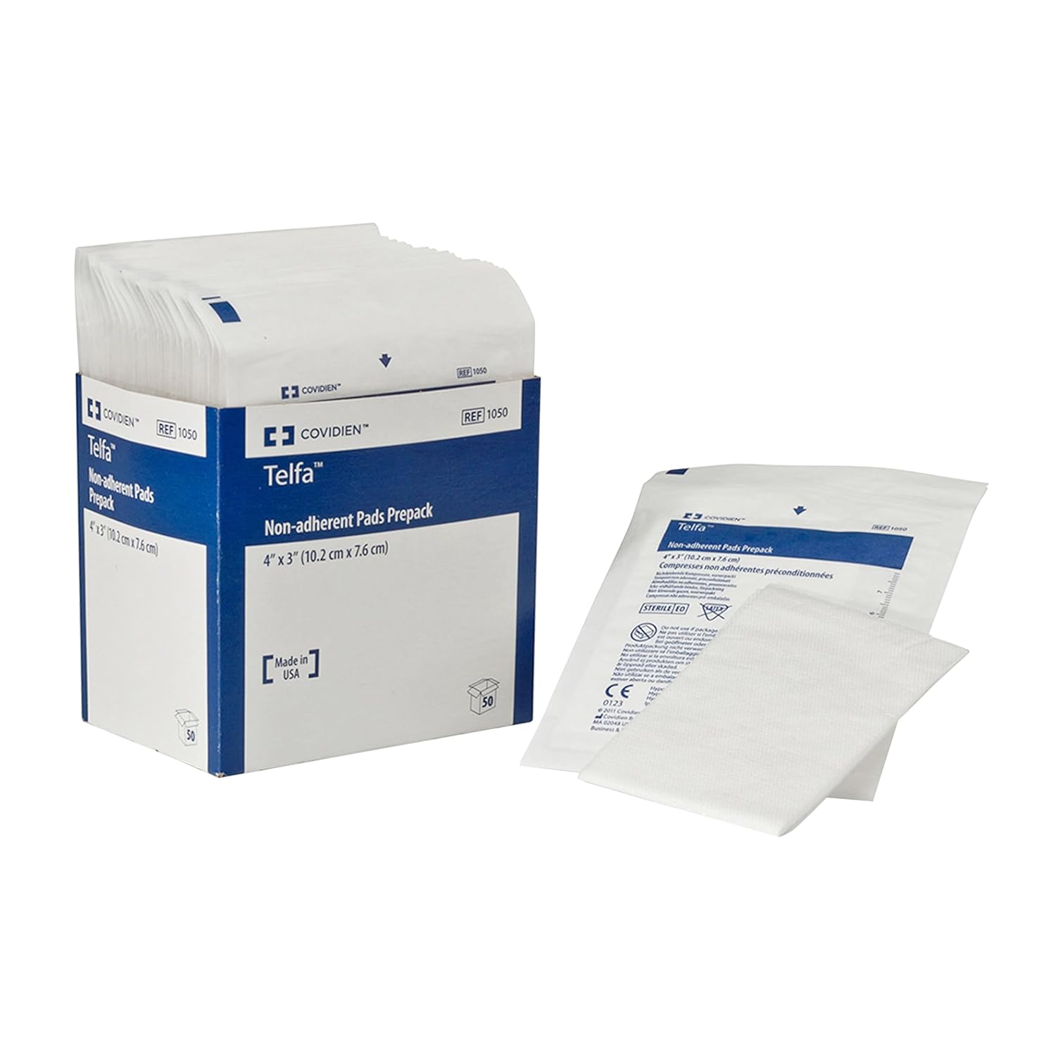 Telfa™ Non-Adherent Dressing Gauze Pad, Non-Sterile, 3 x 8IN, Case of 4000