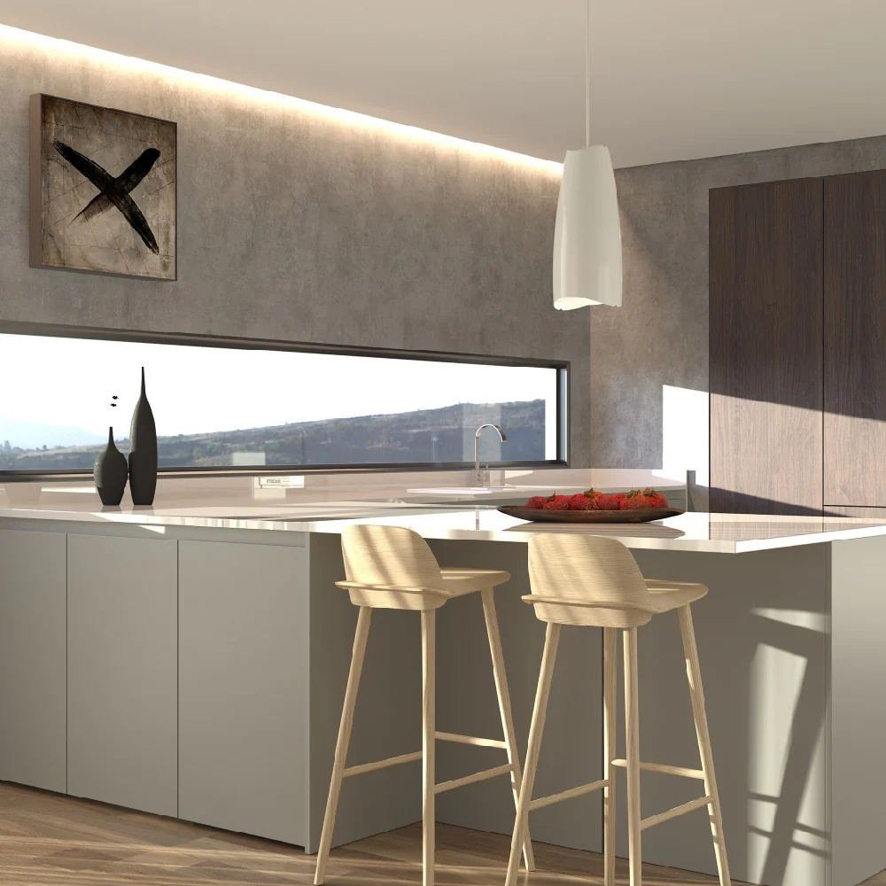 Airfree Lamp Silent Filterless Pendant Air Purifier with Warm LED Lights